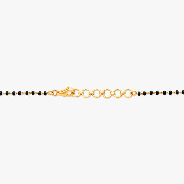 Enchanting Paisley Diamond Mangalsutra,,hi-res 3
