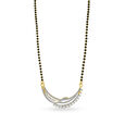 Mesmerising Layered Diamond Mangalsutra,,hi-res 2