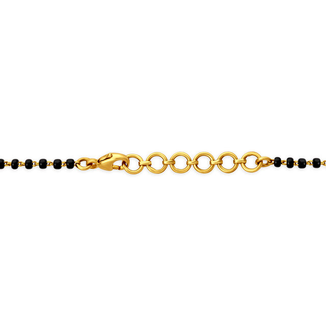 Timeless Floral Diamond Mangalsutra,,hi-res 3