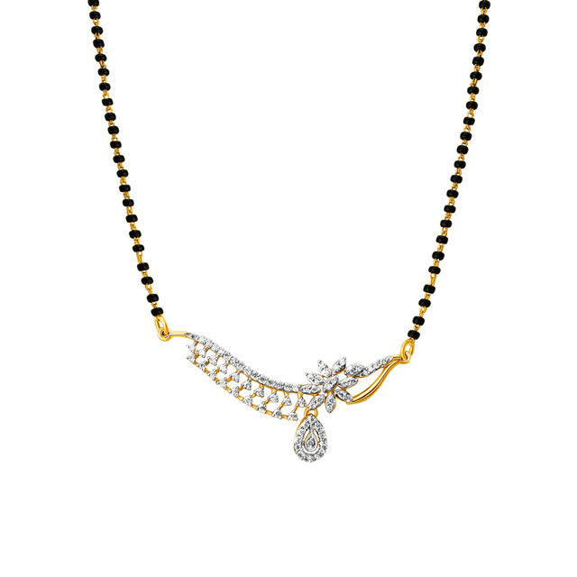 Intricate Diamond Mangalsutra