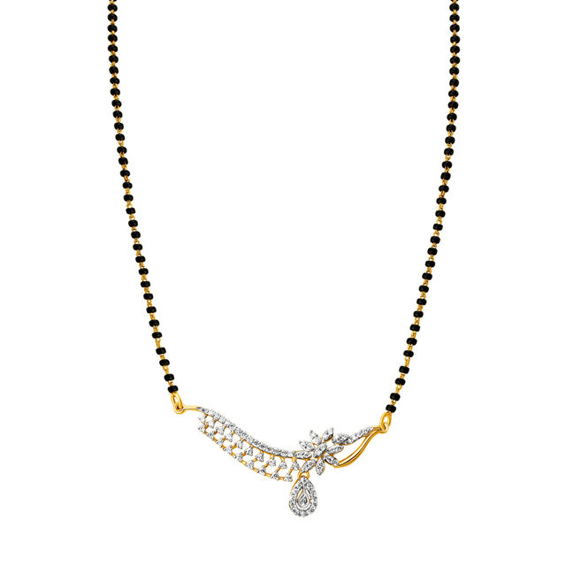 Intricate Diamond Mangalsutra