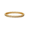 Lovely Shimmering Diamond Bangle,,hi-res 