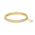 Surreal Diamond Bangle in a Combination of Yellow and White Gold,,hi-res 