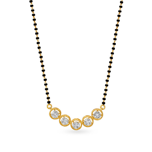 Sublime Diamond Mangalsutra,,hi-res 2