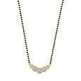 Geometric Diamond Mangalsutra,,hi-res 2