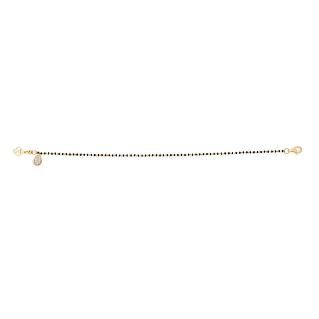 Kavita Mangalsutra Bracelet studded with Diamonds,,hi-res 3