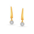 Dainty Diamond and Gold Drop Earrings,,hi-res 