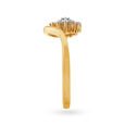 Magnificent 18 Karat Gold And Diamond Floral Ring,,hi-res 3