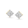 Contemporary Sophisticated Single Stone Diamond Stud Earrings,,hi-res 