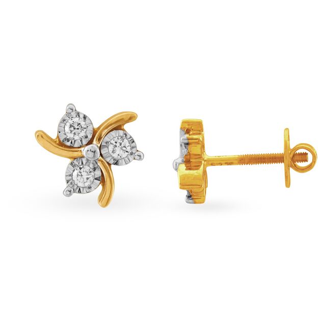 Alluring Diamond Stud Earrings,,hi-res 2
