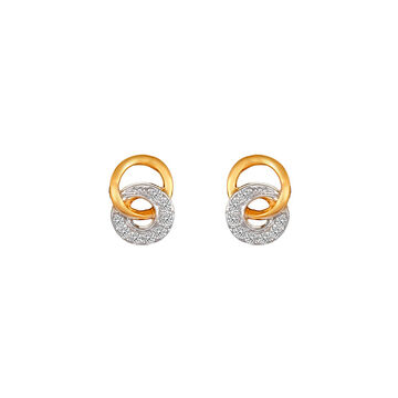 Traditional Diamond Stud Earrings
