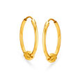 Romantic Gold Hoop Earrings,,hi-res 3