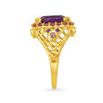 Vibrant 18 Karat Yellow Gold And Multi Stone Finger Ring,,hi-res 3