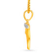 Charming Lord Ganesha Diamond Pendant 2