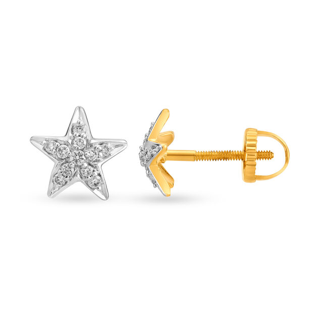 Delightful Diamond Stud Earrings 2