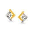 Charismatic Contemporary Seven Stone Diamond Stud Earrings,,hi-res 