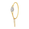 Graceful Floral Diamond Bangle,,hi-res 3