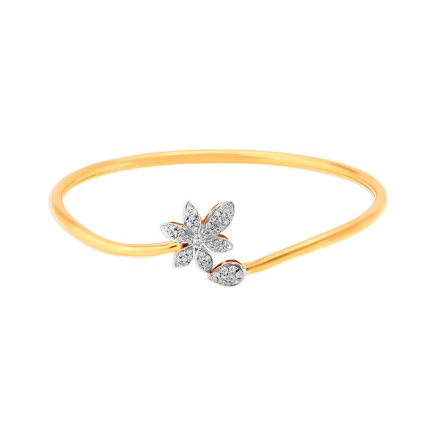 Charming Petite Diamond Bangle,,hi-res 