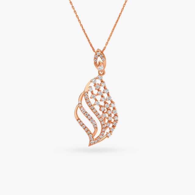 Colossally Glamorous Diamond Pendant With Earrings Set,,hi-res 2