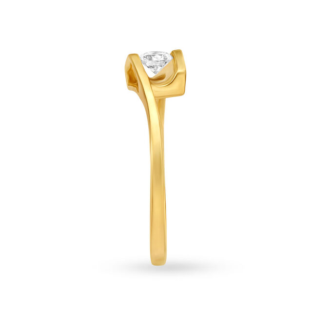Appealing 18 Karat Gold Artistic Ring,,hi-res 3