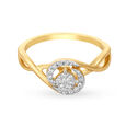 Gorgeous 18 Karat Gold Swirling Pattern Ring,,hi-res 2
