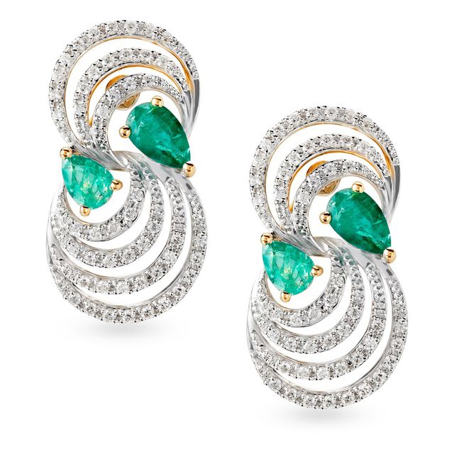 18 Karat Gold and Diamond Pendant Set,,hi-res 2