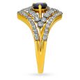 18 Karat Gold Diamond and Sapphire Finger Ring,,hi-res 3