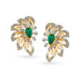 Elegant Traditional Diamond Stud Earrings 
