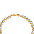 Cross Studded Diamond Bracelet 2