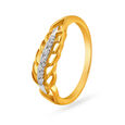 Contemporary Diamond Ring 