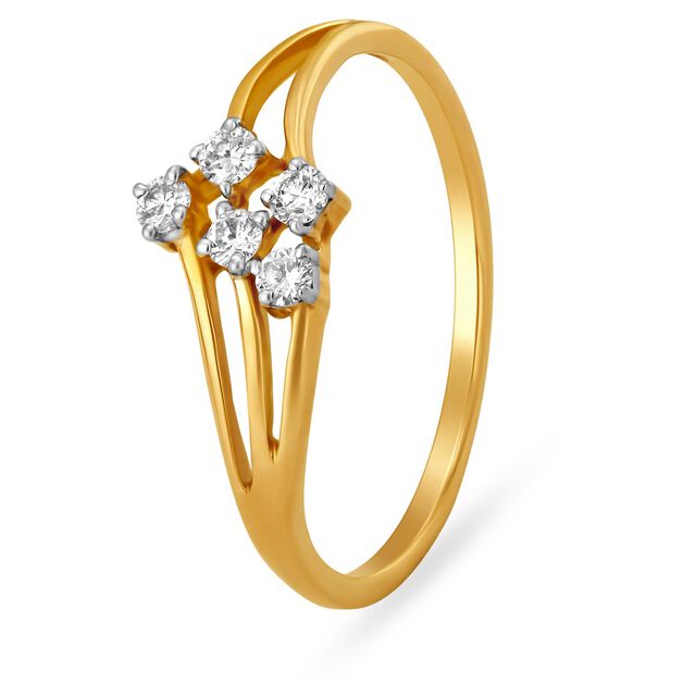 Delicate Classy Diamond Ring,,hi-res 