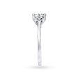 Pristine Heart White Gold and Diamond Finger Ring 3