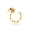Stylish Diamond Nose Pin,,hi-res 