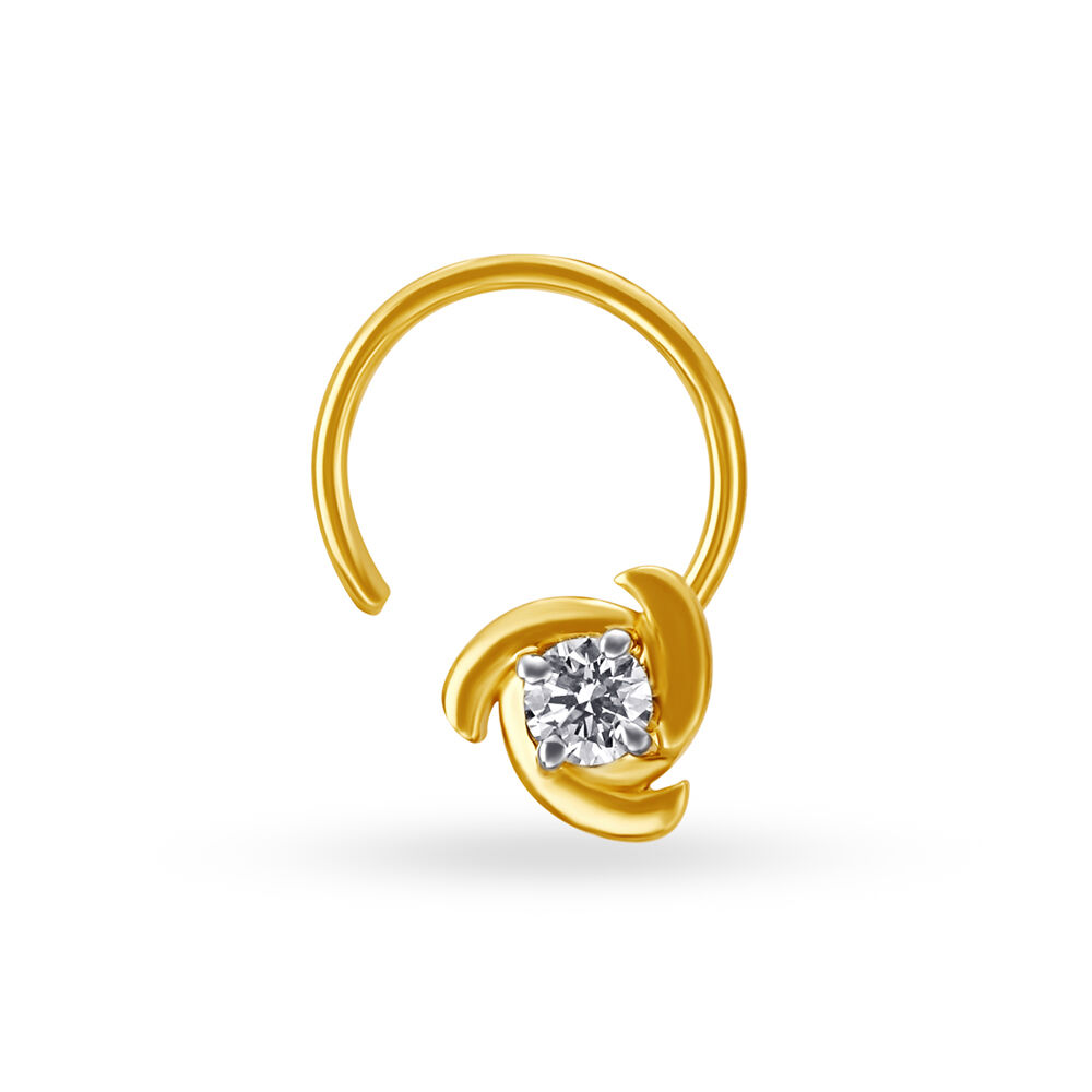 Diamond nose pin price in senco gold best sale