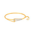 Delicate Diamond Bangle 3