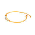 18 Karat Gold and Diamond Bangle,,hi-res 2