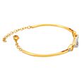 18 Karat Gold and Diamond Bangle,,hi-res 3