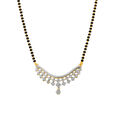 Mesh Diamond Mangalsutra 