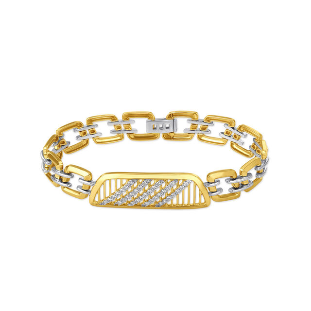 Classy Bold Diamond Bracelet 