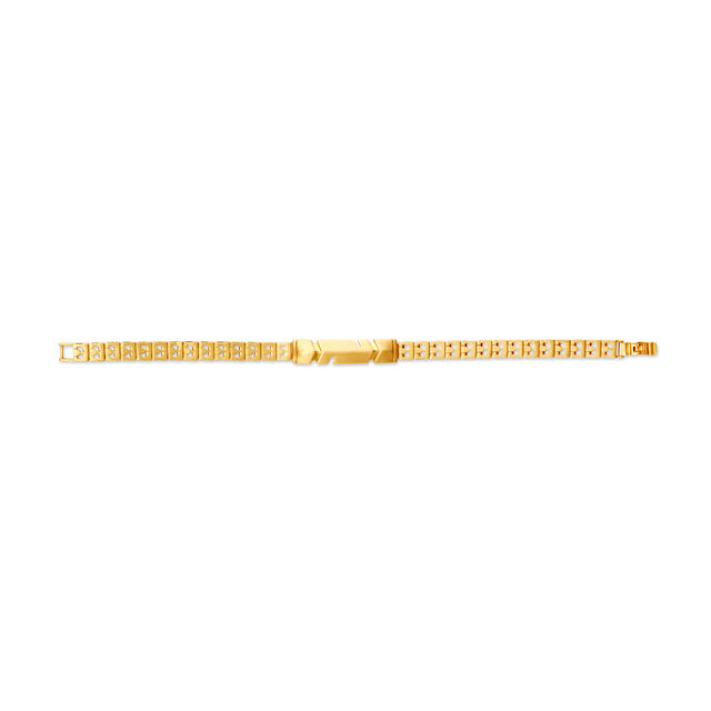 Stylish Gold Bracelet for Men,,hi-res 