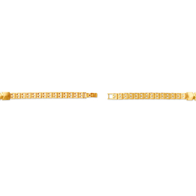 Stylish Gold Bracelet for Men,,hi-res 2