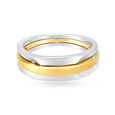 Dual-Tone 18 Karat Yellow And White Gold Finger Ring,,hi-res 2