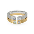 Minimalistic Mesmerising Diamond Ring for Men,,hi-res 2