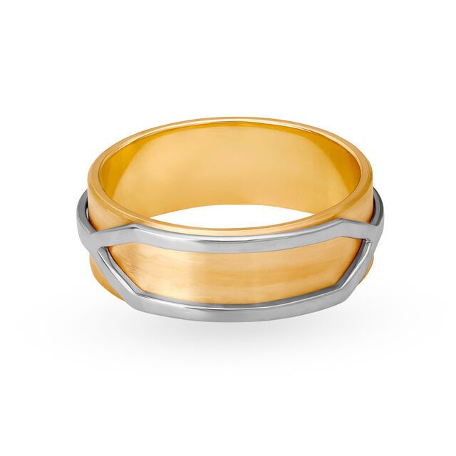 Novelty 18 Karat Yellow Gold Finger Ring,,hi-res