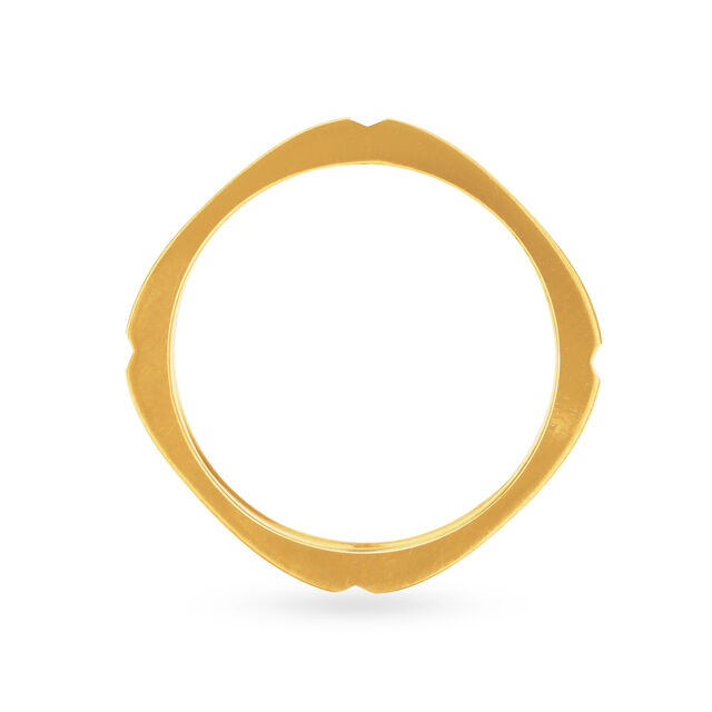 Geometric Gold Ring for Men,,hi-res 3
