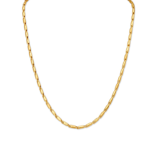 Sleek Link Gold Chain For Men 