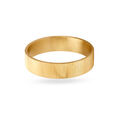 Exquisite Multifinish Gold Finger Ring for Men 3