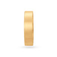 Plain Multi Finish Gold Finger Ring for Men 3