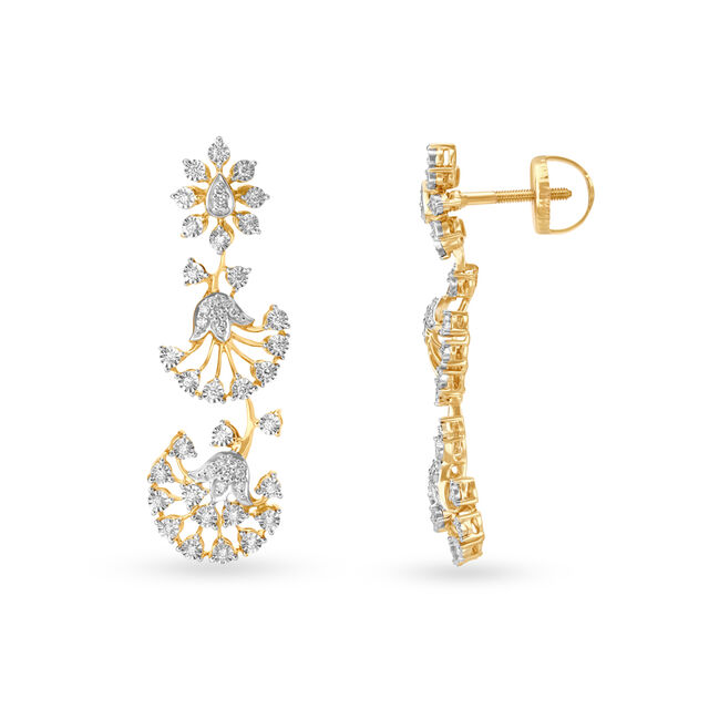 Mesmerising Gold and Diamond Necklace Set,,hi-res 4