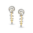 Ethereal Floral Diamond Necklace and Earrings Set 3
